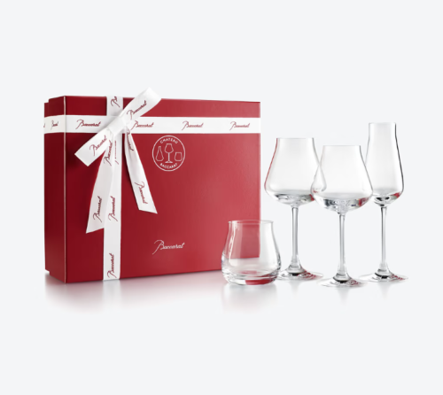 COFFRET VERRES DÉGUSTATION CHÂTEAU BACCARAT