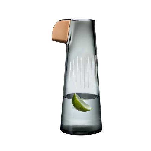 CARAFE PARROT VERT FUMÉE